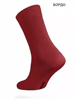 Яркие носки из эластичного хлопка Conte DTНсм5с08сп000 000_Бордо